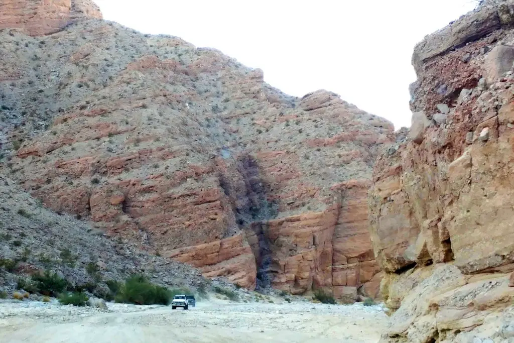 Anza-Borrego Truck in Fish Creek Wash