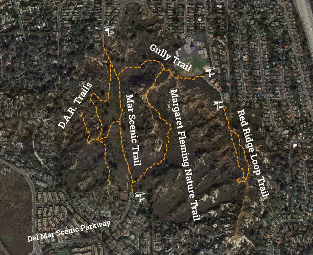 Torrey Pines Extension Trail Map