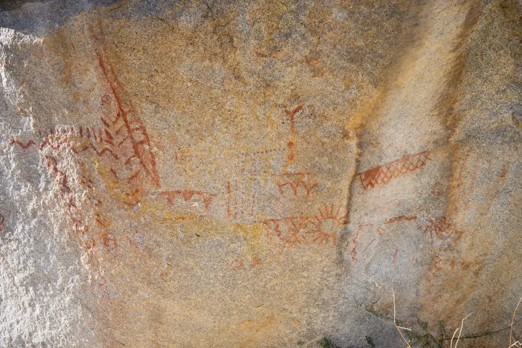 Pictograph Trail Boulders in Anza-Borrego