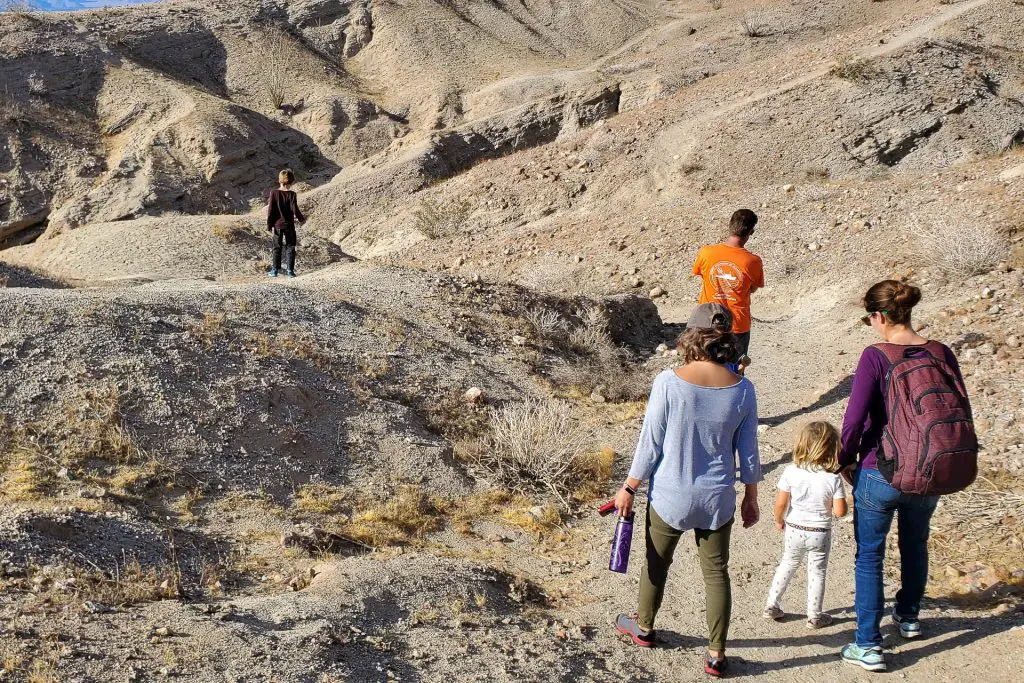 Start of the The Slot Canyon Trail